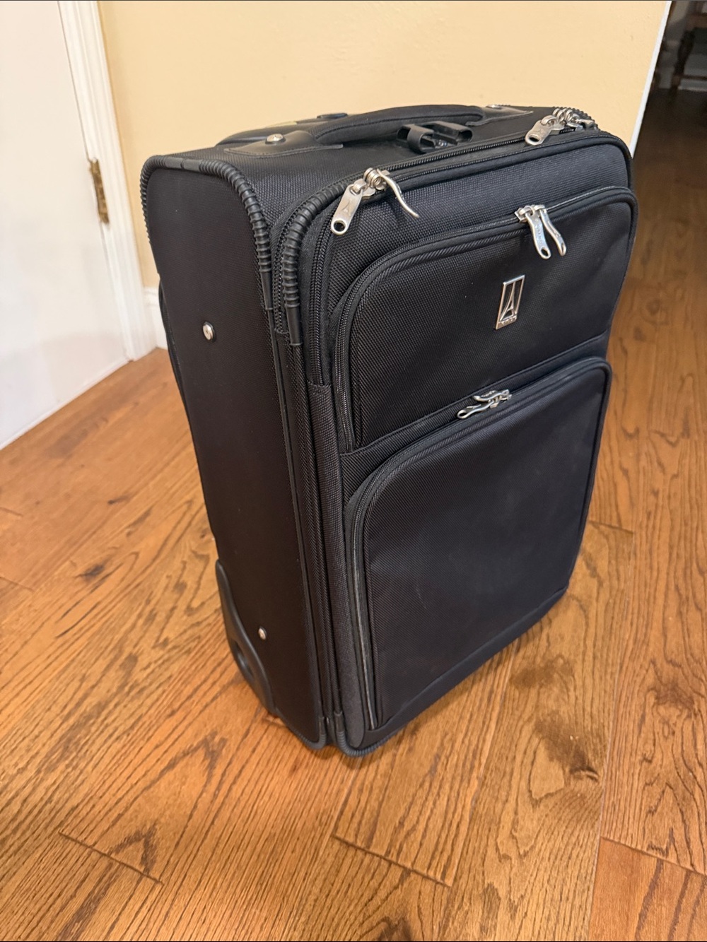 Travelpro Black Upright Carry-On luggage